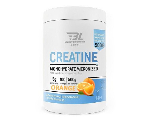 Creatine monohydrate - 500g Orange