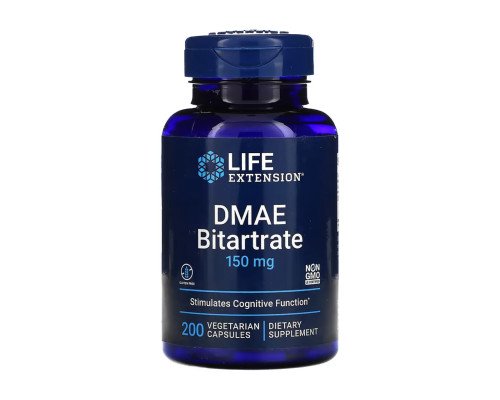 DMAE Bitartrate 150mg - 200 vcaps