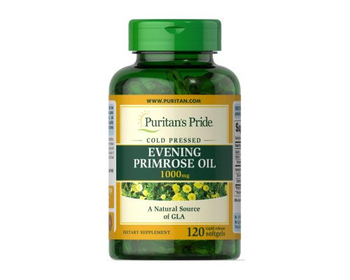 Evening Primrose Oil 1000mg with GLA - 120 softgels