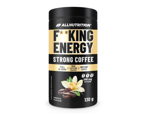 Fitking Delicious Strong Coffee - 130g Vanilla