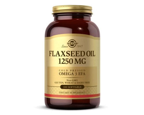 Flaxseed Oil 1250 mg - 100 softgels