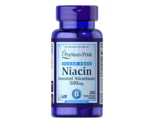 Flush Free Niacin 500mg - 100 caps