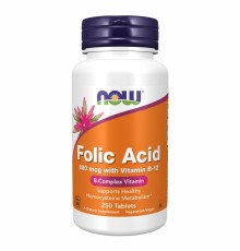 Folic Acid 800mcg - 250 tabs