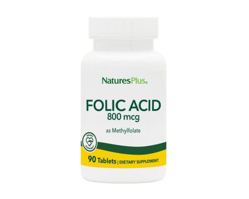Метилфолат Folic Acid 800mcg - 90 tabs