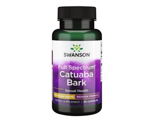 Full Spectrum Catuaba Bark 465mg - 60 caps