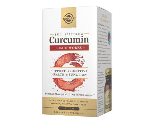 Full Spectrum Curcumin Brain Works - 90 Licaps