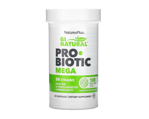 Пробиотики мега комплекс Gi Natural Probiotic Mega - 30 caps