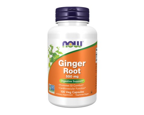 Ginger Root 550mg - 100 vcaps
