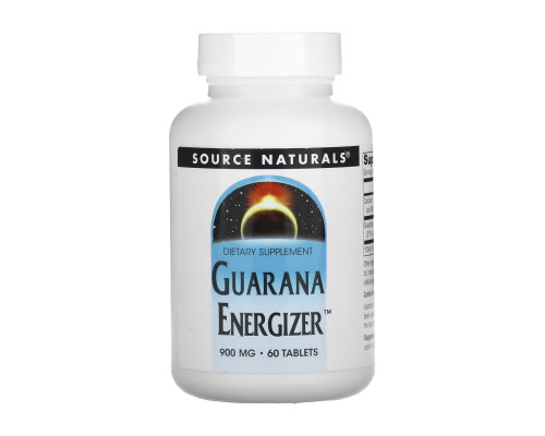 Гуарана Guarana Energizer™ 900mg - 60 tabs