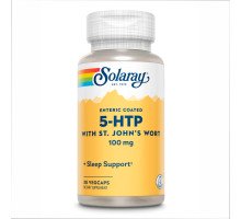 5-HTP и зверобой Guaranteed Potency 5-HTP + St. John's 100mg - 30 vcaps
