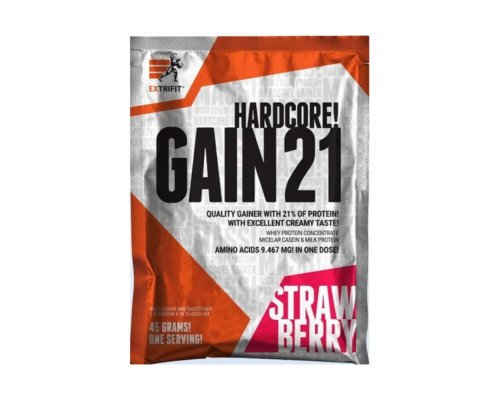 Hardcore Gain 21 - 45g Strawberry