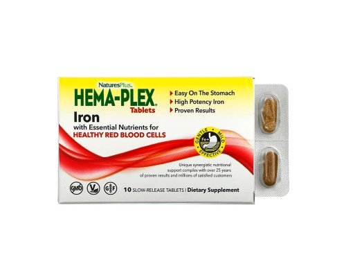 Комплекс заліза Hema-Plex - 10 tabs