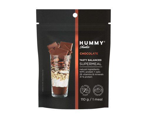 Hummy Shake Tasty Balanced Supermeal - 110g Chocolate