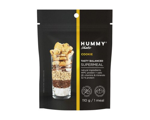 Hummy Shake Tasty Balanced Supermeal - 110g Cookie