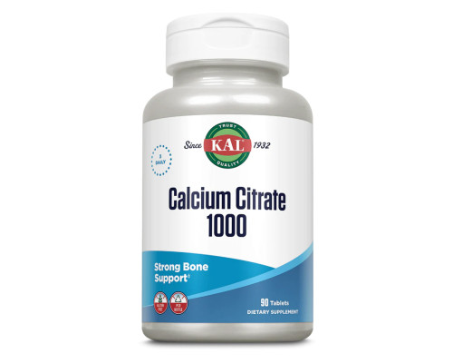Кальція цитрат Calcium Citrate 1000mg - 90 tabs