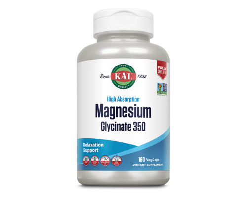 Магній гліцинат Magnesium Bisglycinate 350 - 160 veg caps