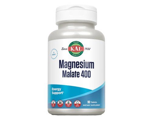 Магній Magnesium Malate 400mg - 90 tabs