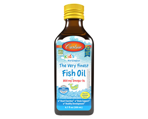 Омега-3 для дітей лимон VFFO Kids - 200ml Lemon