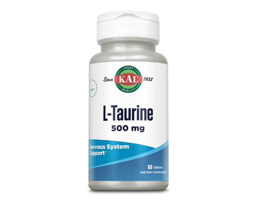 L-Taurine 500mg - 60 tabs