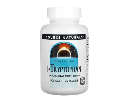 Триптофан L-триптофан L-Tryptophan 500mg - 120 tabs
