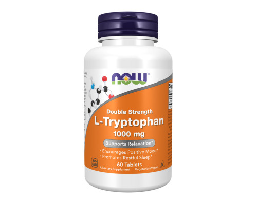 L-Tryptophan Double Strength 1000mg - 60 tabs