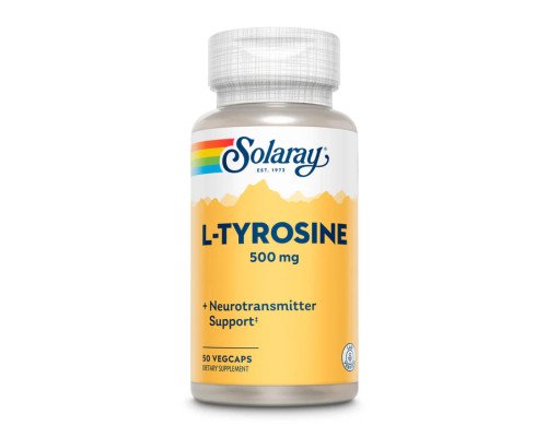 L-Tyrosine 500mg - 50 vcaps