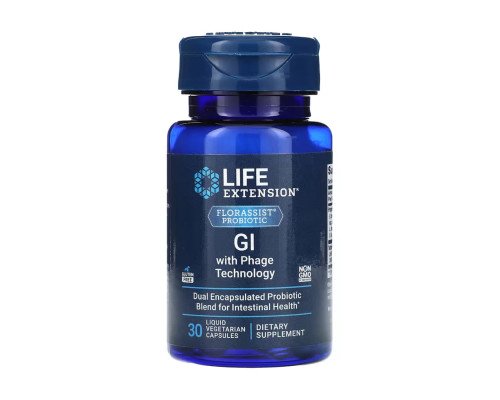 LE FLORASSIST® GI with Phage Technology - 30 vcaps