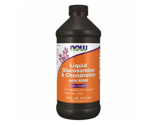 Liguid Glucosamine Chondroitin with MSM - 473ml