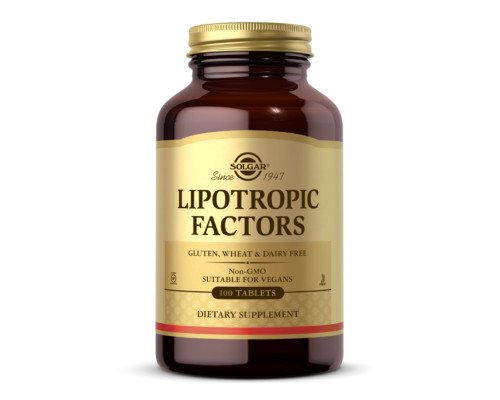Lipotropic Factors - 100 Tabs