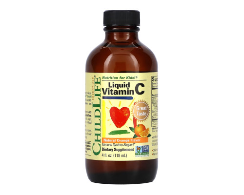 Liquid Vitamin C - 118ml Orange