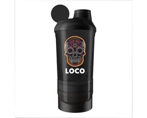 LOCO Shaker Smart - 600ml Black