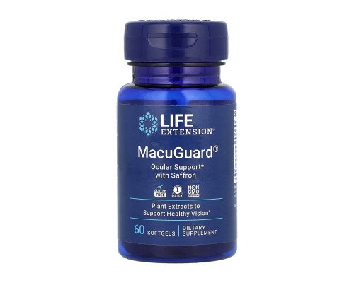 MacuGuard® Ocular Support with Saffron - 60 softgels