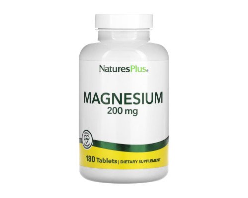 Магний Magnesium 200mg - 180 tabs