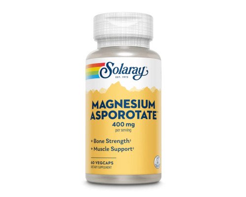 Магній – аспартат, цитрат та оротат Magnesium Asporotate 400mg - 60 vcaps