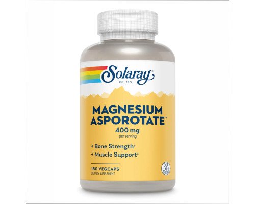 Магний аспартат, цитрат и оротат Magnesium Asporotate - 180 vcaps