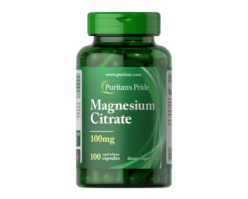 Magnesium Citrate 100 mg - 100 caps