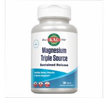 Магний и В6 Magnesium Sustained Release Triple Source 500mg - 100 tabs