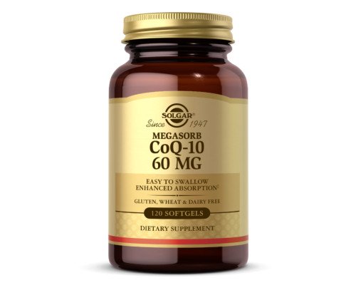 Megasorb CoQ-10 60mg - 120 softgels