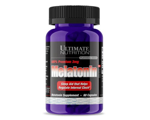 Melatonin 100% Premium 3mg - 60 caps