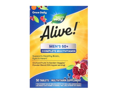 Men's 50+ Complete Multivitamin - 50 tabs