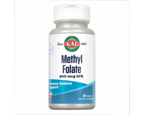Метилфолат Methyl Folate 800mcg - 90 tabs