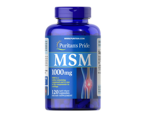 MSM 1000mg - 120 caps