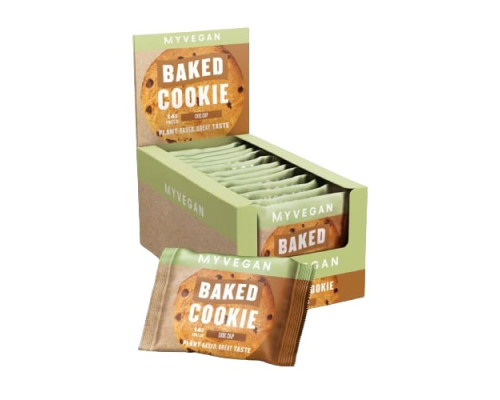Myvegan Baked Cookie - 12x75g Choc Chip