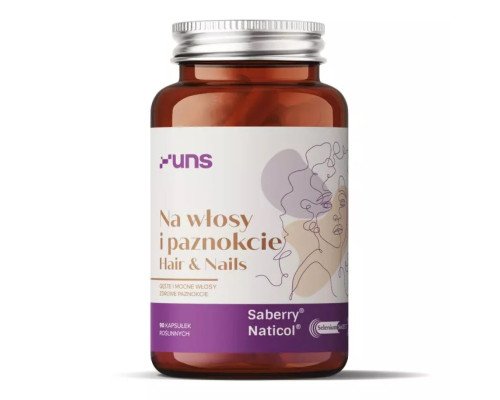 Na wlosy i paznokcie - 90 caps