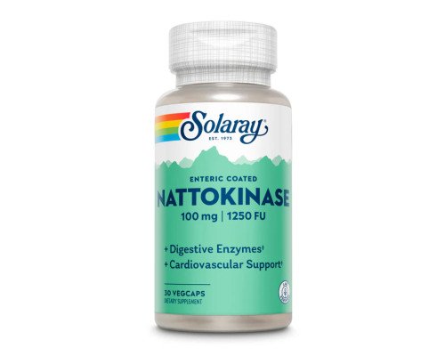 Наттокіназа Nattokinase 100mg - 30 vcaps