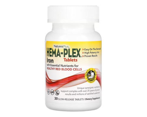 Комплекс заліза Hema-Plex - 30 tabs