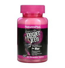 Мультивитамины для девочек-подростков  Power Teen Hers Chewable - 60 tabs