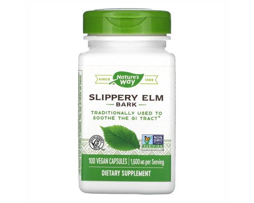 Slippery Elm Bark - 100 vcaps