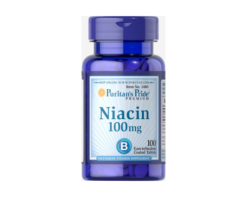 Niacin 100 mg - 100 tabs