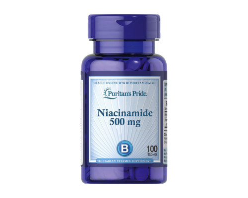 Niacinamide 500 mg - 100 tabs